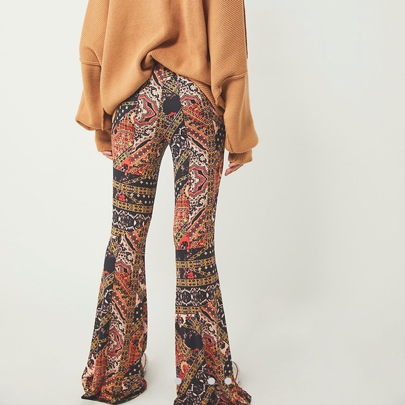 Nwt Free People Wildflower Flare Pants 